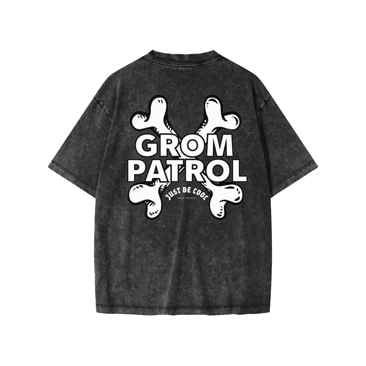 Grom Patrol — Snow Washed Kids' T-Shirt