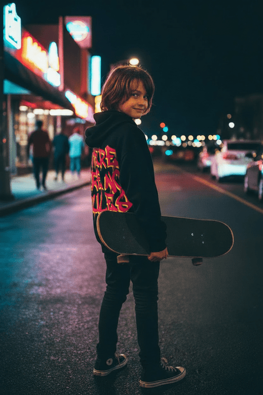 No Rules Institute — Kids' Cozy Hoodie - Tubular