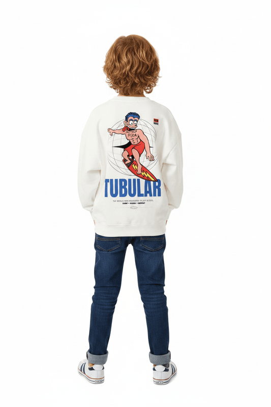 Flea's World 'Light' — Kids' Cozy Crewneck Sweatshirt - Tubular