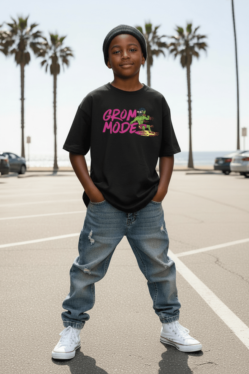 Grom Mode 'Chug' — Pure Cotton Kids' T-Shirt - Tubular
