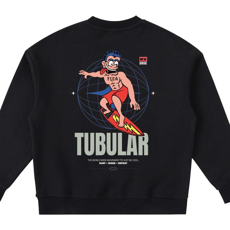 Flea's World 'Dark' — Kids' Cozy Crewneck Sweatshirt - Tubular