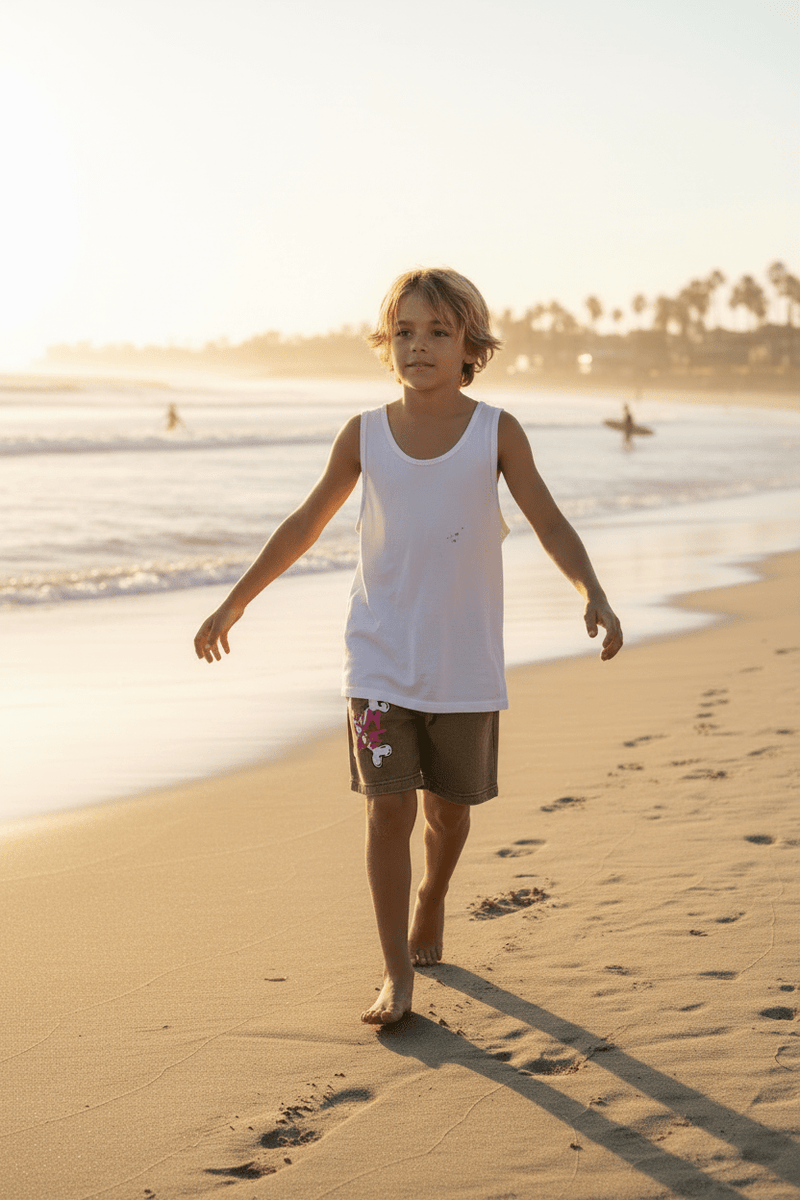 Grom Life — Snow Washed Kids' Shorts - Tubular