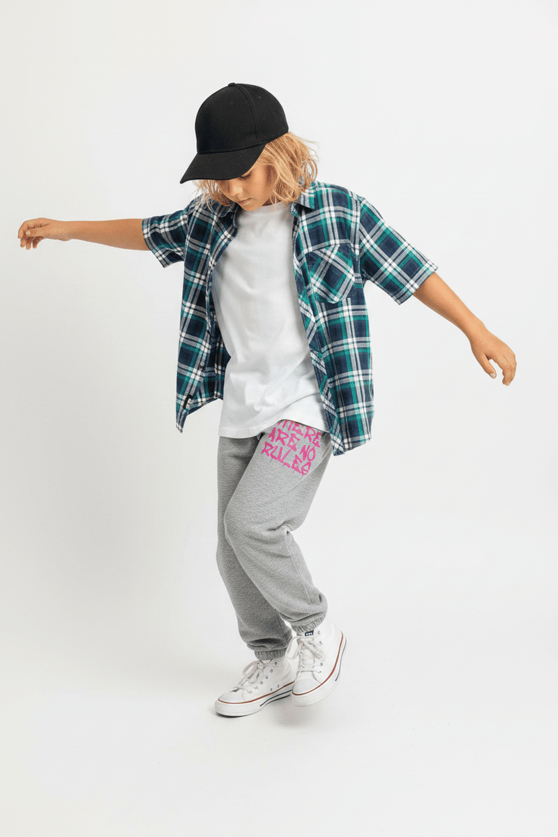 No Rules — Kids' Loose Wide Leg Sweats - Tubular