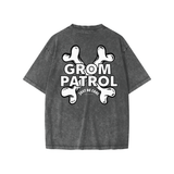 Grom Patrol — Snow Washed Kids' T-Shirt - Tubular