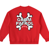 Grom Patrol — Kids' Cozy Crewneck Sweatshirt - Tubular