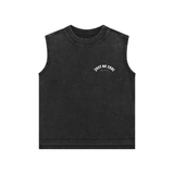 Skeleton Dude — Snow Washed Kids' Tank - Tubular
