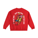 Skeleton Dude — Kids' Cozy Crewneck Sweatshirt - Tubular