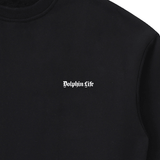 The Dolphin Life — Kids' Cozy Crewneck Sweatshirt - Tubular