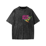 Grom Mode 'Sue - Nami' — Snow Washed Kids' T-Shirt - Tubular
