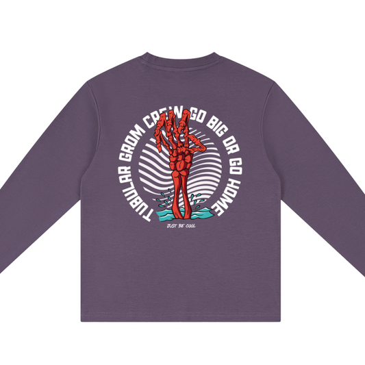 Kid's Drop Shoulder Long Sleeve T-Shirt - Tubular