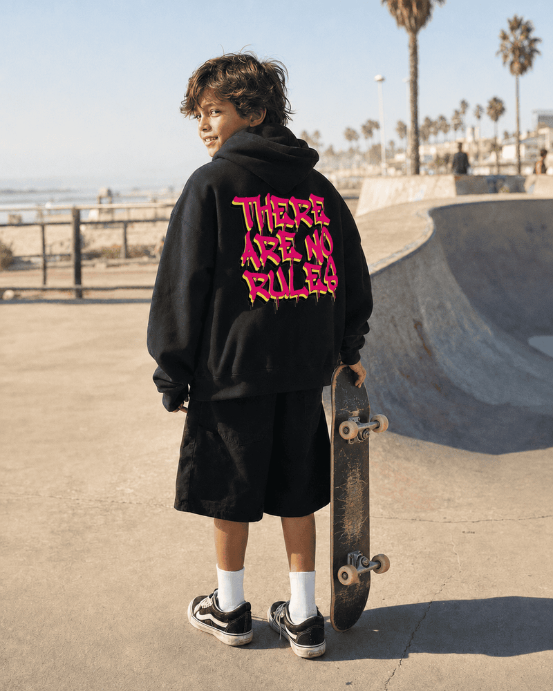 No Rules Institute — Kids' Cozy Hoodie - Tubular