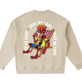 Skeleton Dude — Kids' Cozy Crewneck Sweatshirt - Tubular