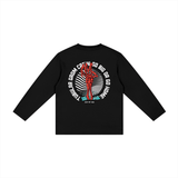 Kid's Drop Shoulder Long Sleeve T-Shirt - Tubular