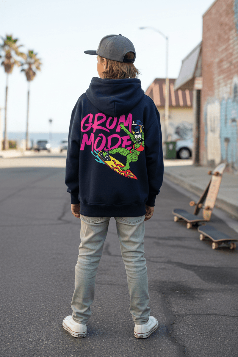Grom Mode 'Sue - Nami' — Kids' Cozy Hoodie - Tubular