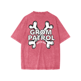 Grom Patrol — Snow Washed Kids' T-Shirt - Tubular